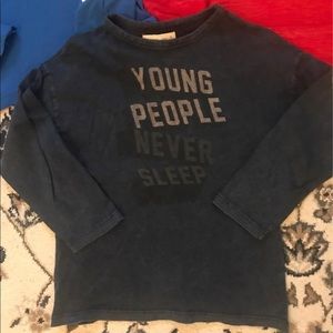 Boys 2 pair long sleeve shirts size 5